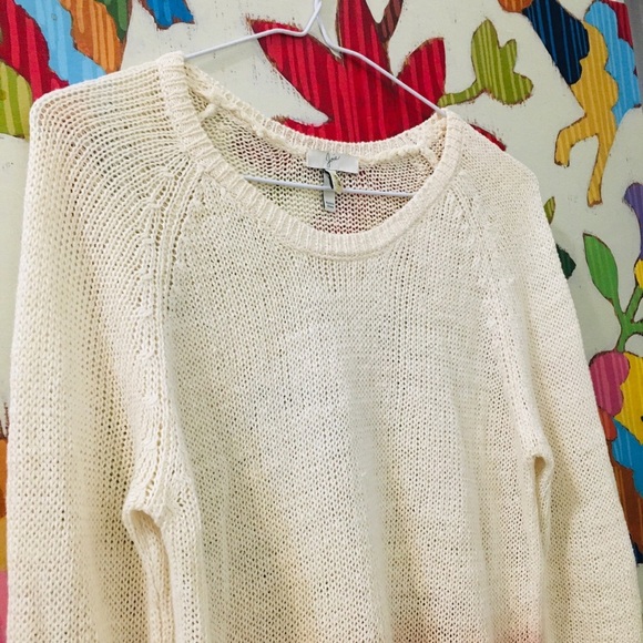 Joie Linen And Cotton Ombre Sweater‎ - Picture 3 of 4